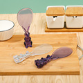 可立式透明水晶勺小兔米饭铲卡通电饭煲米饭厨房盛饭勺不粘米饭勺