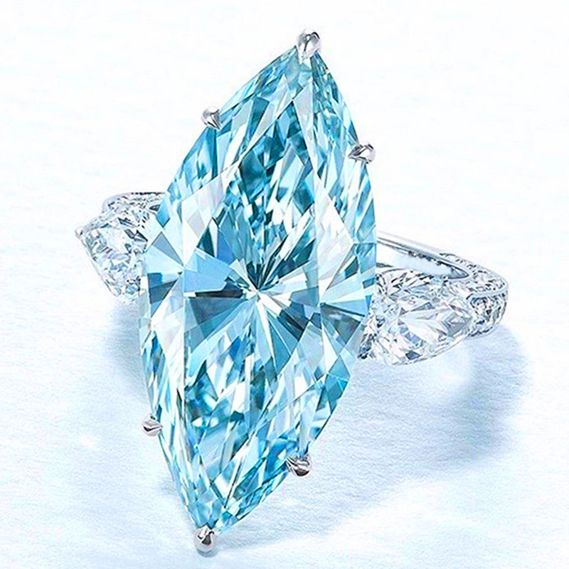 Geometric Pattern Elegant Glam Luxurious Geometric Copper Inlay Zircon Women's Rings