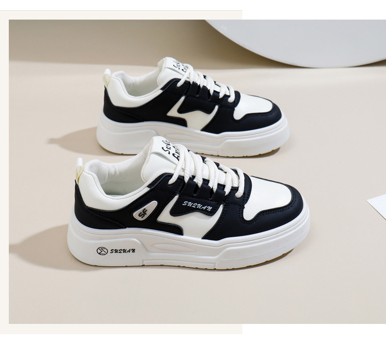 2024 automne blanc nouvelle version coréenne ins étudiante hauteur augmentant la tendance des chaussures de sport à semelles épaisses_voghion.com