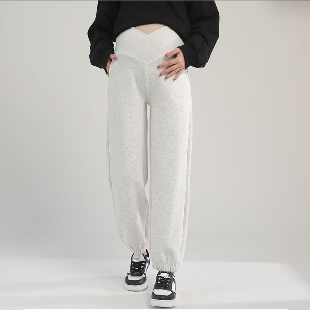 [Loss Clearance] Pregnant Women's Pants Small Eight and Nine Sports Pants 2024 New Low Waist Spring Wear