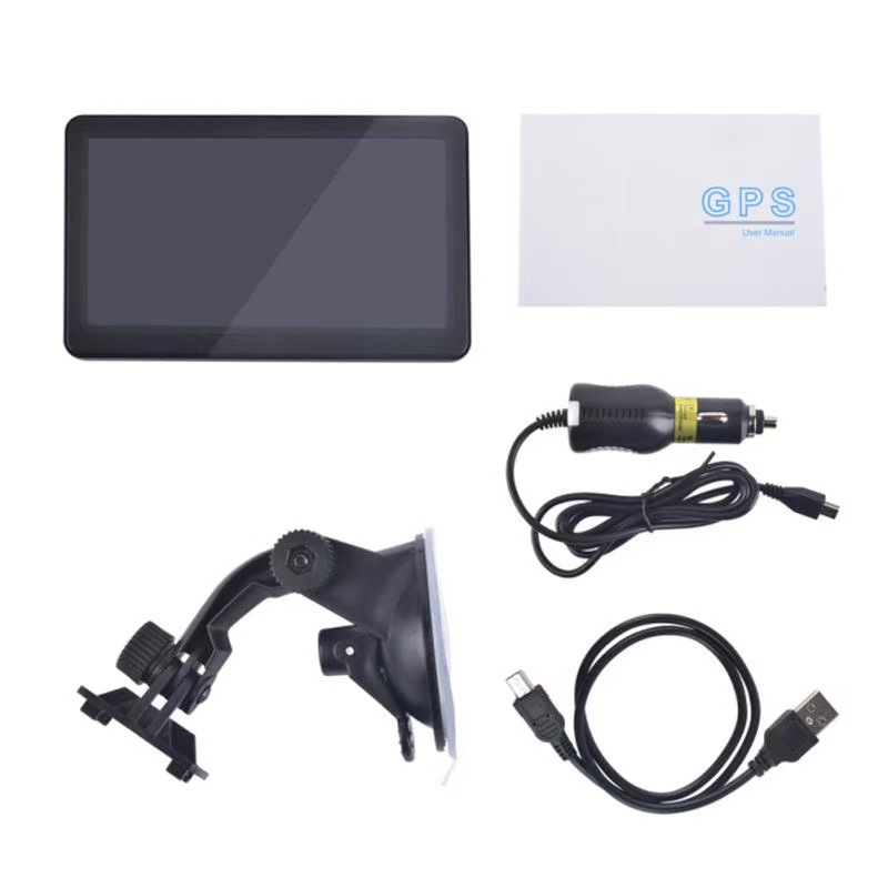 New Model Cross-Border 7inch Gps Navigator Portable Car Navigation Device with Multi-Country Maps for Japan
