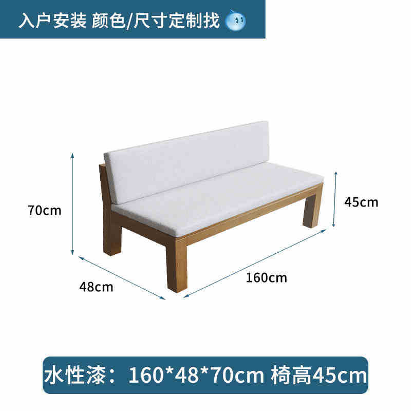 客厅大长桌子北欧实木书桌简约双人学习桌家用办公桌工作台电脑桌|undefined