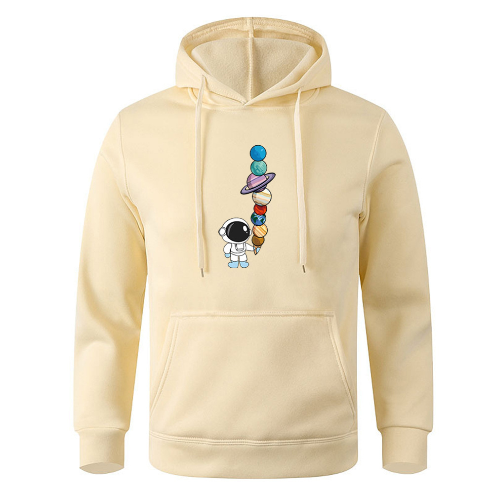 Men's Cartoon Hoodies Sweatshirt Autumn Long Sleeve Hooded S
