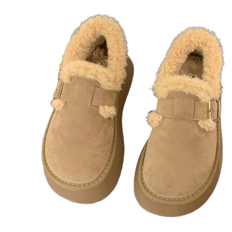 Warm boots, footwear, keep warm shoes platform, 2024 years