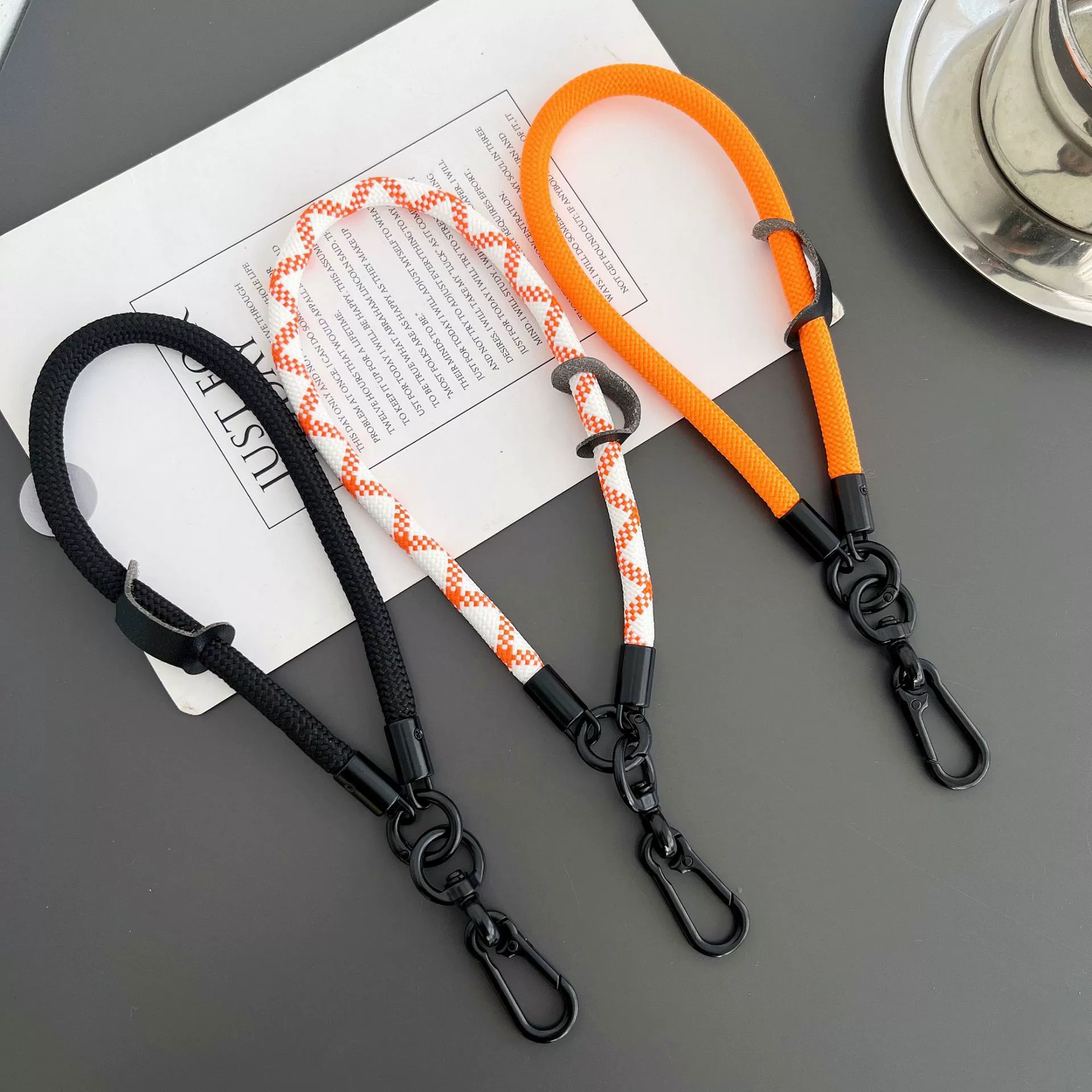 Ремешок для мобильного телефона, 8 мм, короткая веревка для наручного кошелька, многофункциональная съемная веревка для запястья