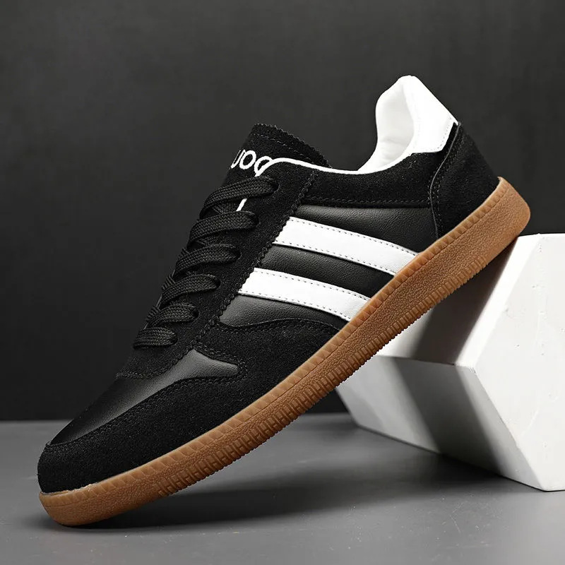 Zapatos de entrenamiento de tendencia retro hombre de verano hombre deportes ociosos zapatos de entrenamiento de piso plano zapatos blancos zapatos de skate transfronterizos