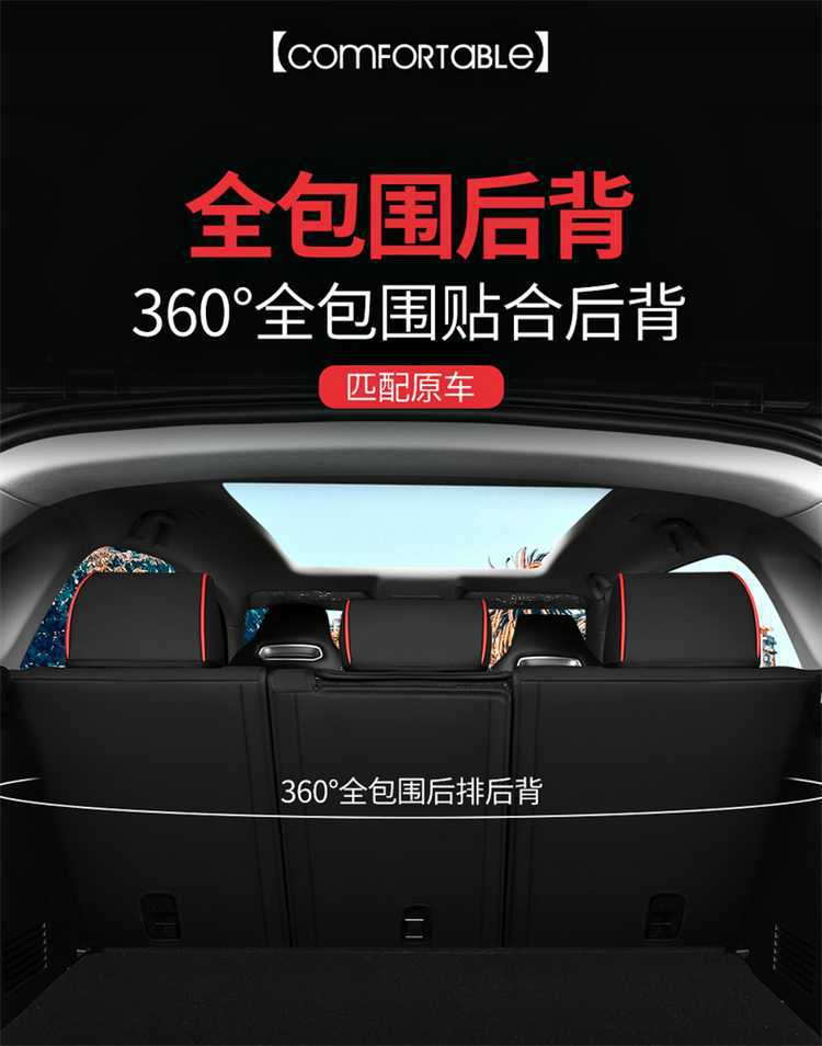 Changan Unik Special Car Seat Cover Gravity Uink Four-Season Full Surround Idd Seat Cover Cartoon Cushion Cover Unk