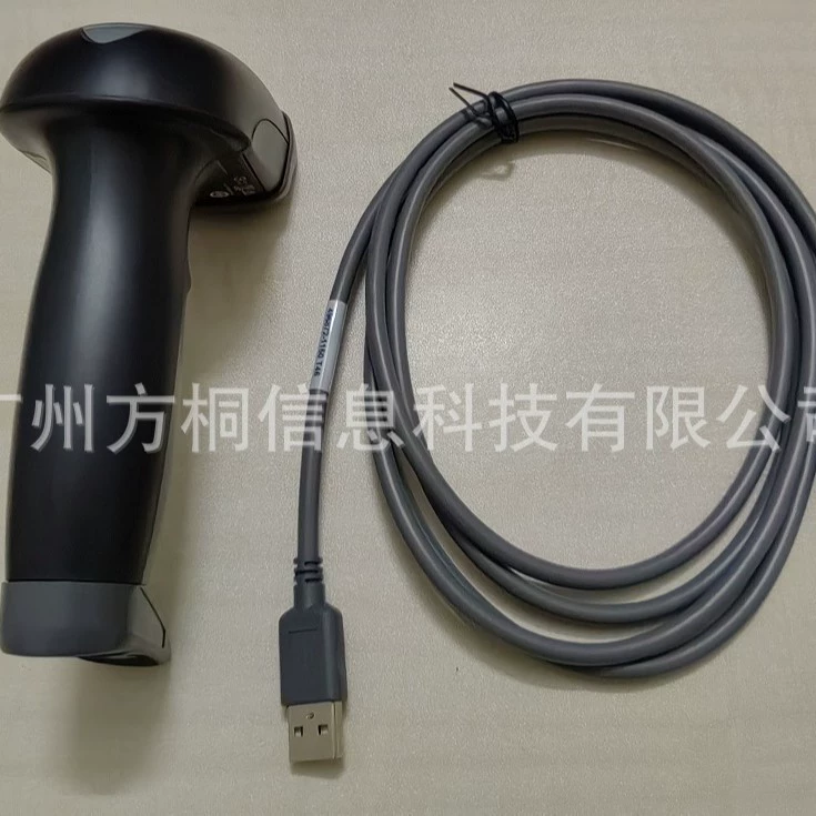 DENSO AT21Q-HM(U) handheld barcode reader, the machine is equipped with CBA2-US2000/4-1 data cable