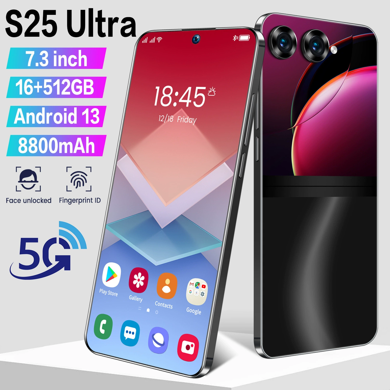 Международный смартфон S25 Ultra 16+1Т Android, модель-бестселлер