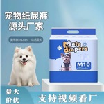 博美宠物生理纸尿裤尿湿月经母狗狗姨妈巾公狗用卫生女经期裤