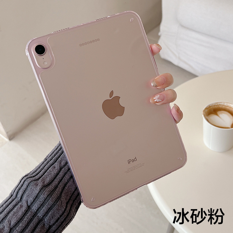 新型iPad pro 11保護カバーair65薄型アクリル無筆溝iPad 9透明全包ケース|undefined