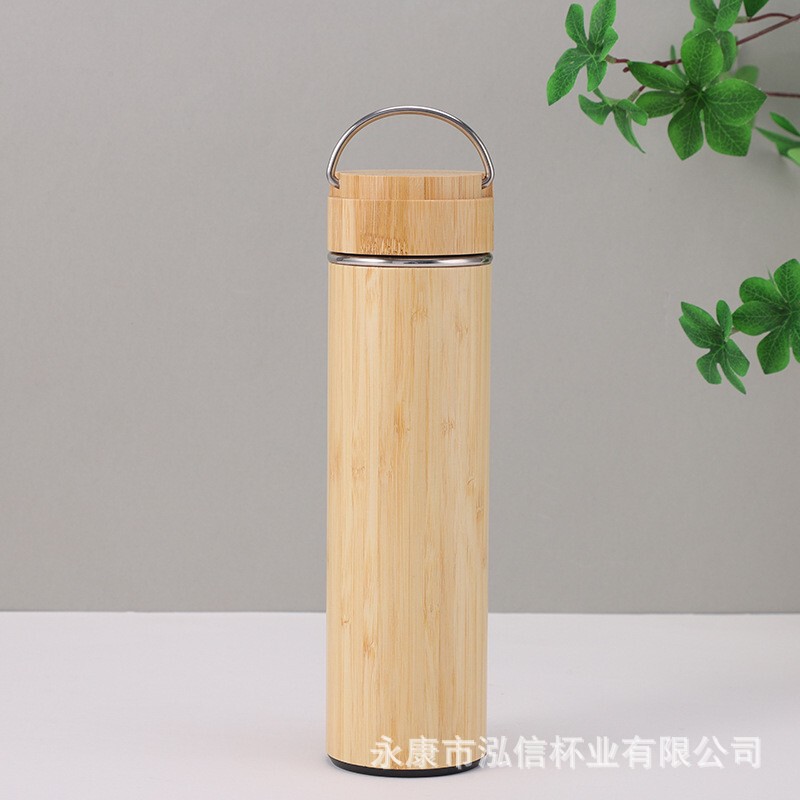 双层竹子保温杯男女士楠木汽车杯便携办公水杯不锈钢咖啡杯可刻字|undefined