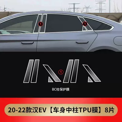 shift, car modification - high quality — Car interior film - central-pillar-membrane