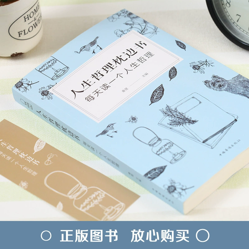 Книга-подушка "Жизненная философия" для чтения, бумажная книга, рост, вдохновение, психология, развитие жизни, каждый день