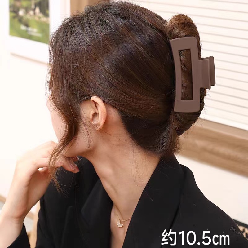 26#Medium square dark coffee 10.5cm