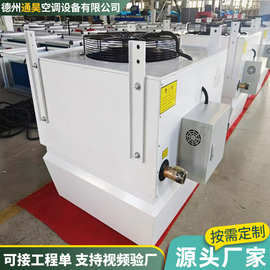 高大空间空调机组柜式工业厂房顶棚冷暖循环加热中央空调采暖风机