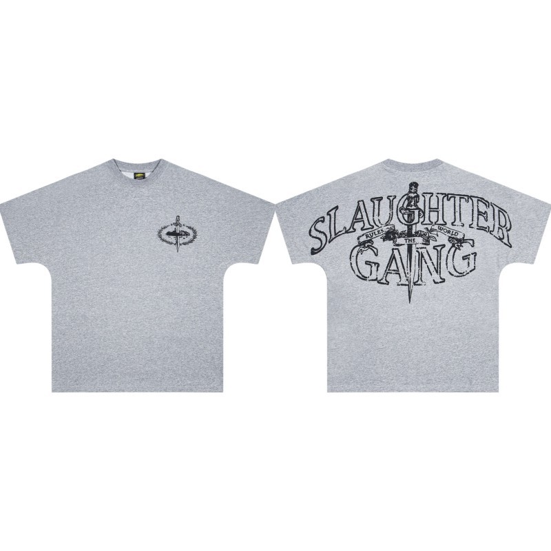 Amiri American T-shirt de manga corta hombre in high street camiseta de mujer top verano