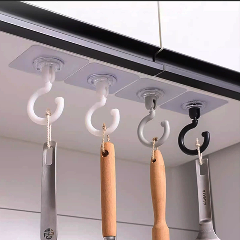 Без перфорации подвесные поворотные крючки для потолочных перевернутых крючков без следов