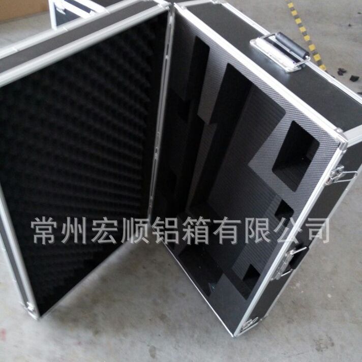 厂家供应航空箱eva防震垫铝合金箱子 装置仪器设备拉杆工具箱
