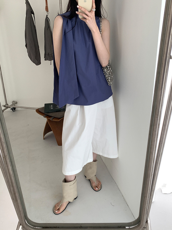 薇颂夏季新品2025年小众设计上衣|undefined