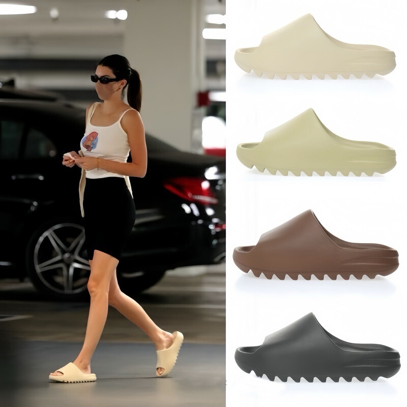Spring and Autumn New Adidas-Style Slippers, Sports and Leisure Campus Shoes for Men and Women, Couple Shoes, Comfortable and Versatile for Outdoor Activities and Bathing
