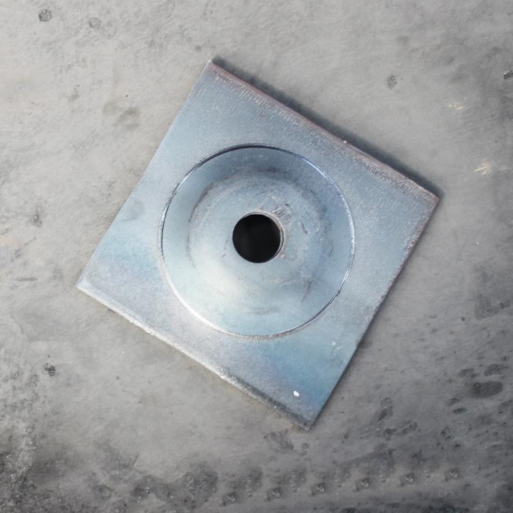 上新矿用托盘 300*300*16锚杆托盘各种规格 螺纹钢锚杆托盘