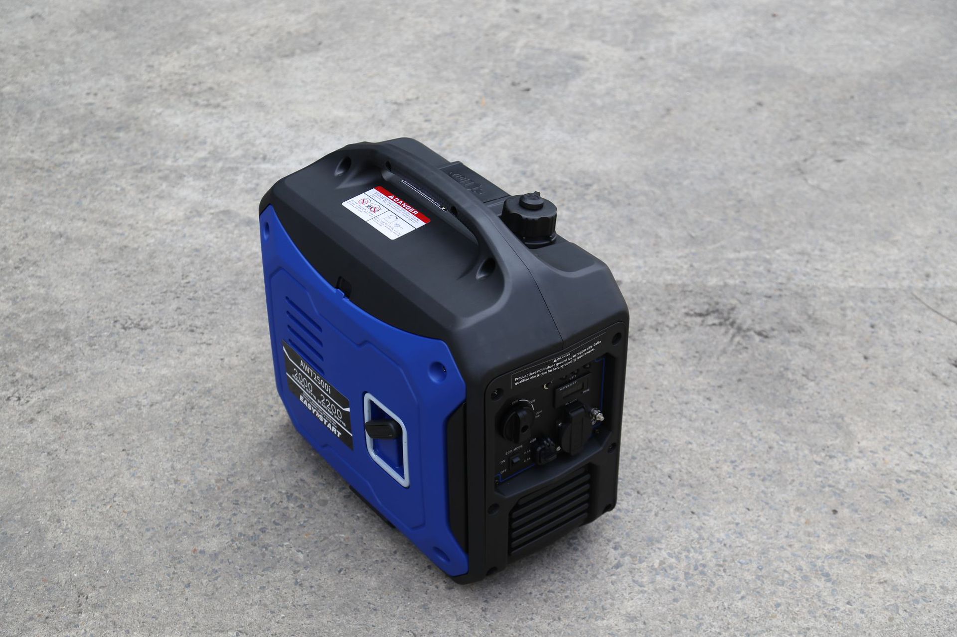 Silent gasoline generator, portable, 220V European standard socket, 50Hz, for home use, camping, cross-border, exclusive for Russia