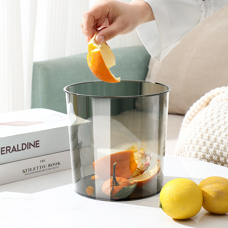 Household Desktop Trash Can Mini Creative Office Small Bedside Bedroom Living Room Kitchen Debris Trash Can