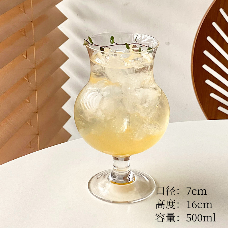 ins インターネットセレブガラスドリンクカップ冷たいドリンクミルクティーカップミルクセーキジュースフルーツティーカップクリエイティブパーソナライズされた組み合わせ|undefined