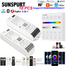 ledͿѻ������zigbee����WIFI12V��ɫ˫ɫ�߲�rgbcw�ƴ�������24v