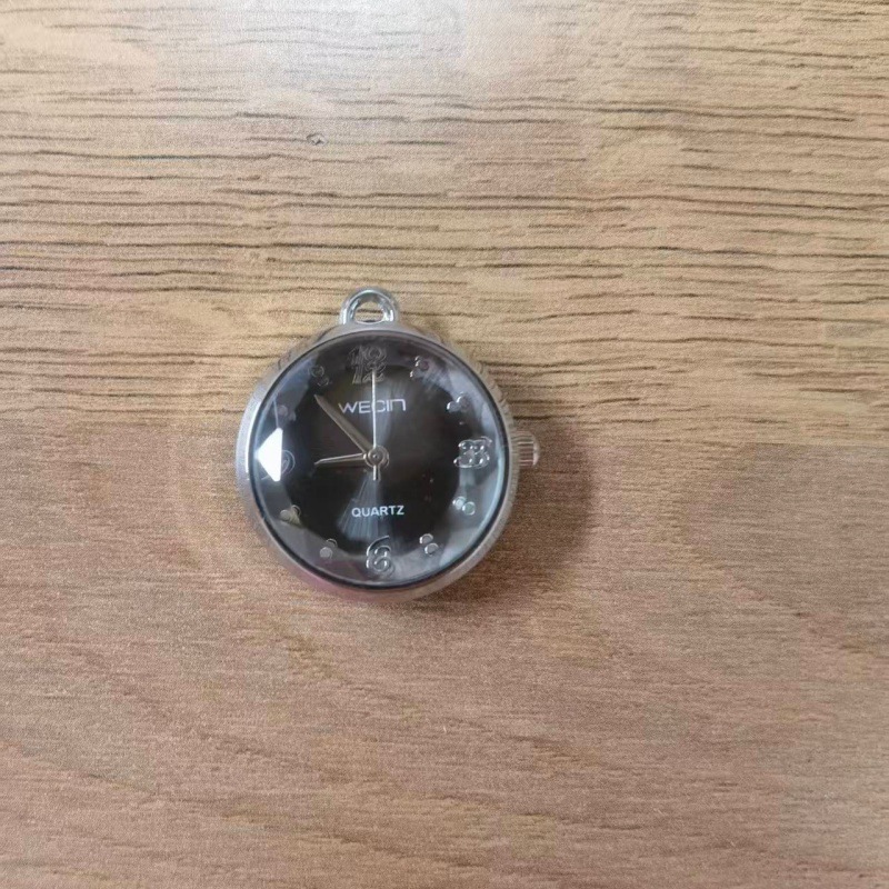 Style 2 octagonal edge silver shell - black surface