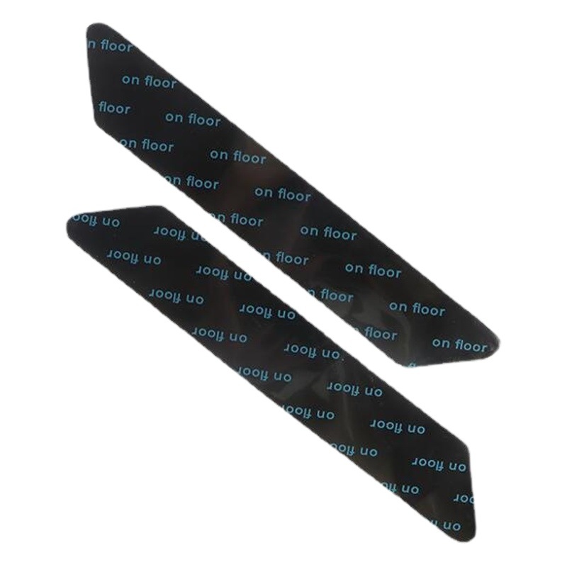 Alfombrillas de Piso Antideslizantes Blancas y Negras de Amazon, Adhesivos de Fijación Antideslizantes de PU Lavables, Adhesivos para Alfombras sin Rastro