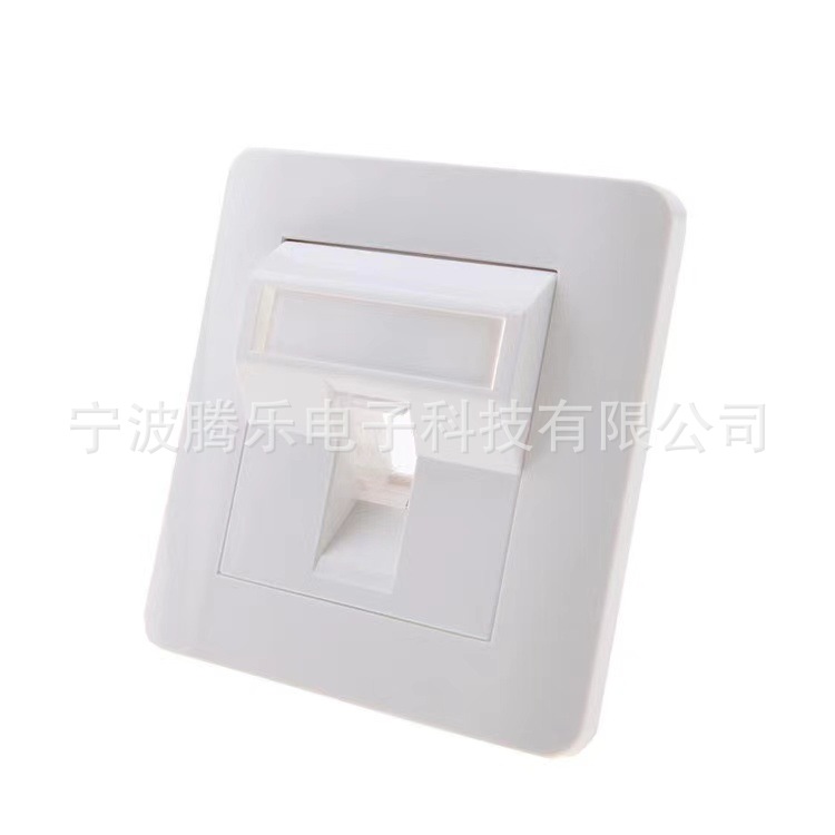 86型斜单口网络面板