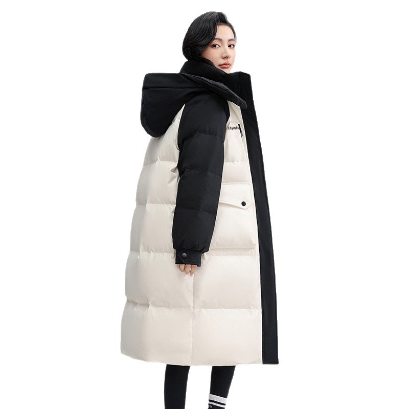 Ropa de invierno 2025, nueva moda de mujer, moda coreana, abrigo cálido casual de color grueso image 4