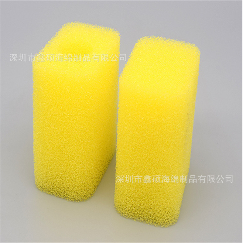 鑫硕泳池过滤网海绵圆柱管   空气过滤器海绵 过滤吸洗球生产