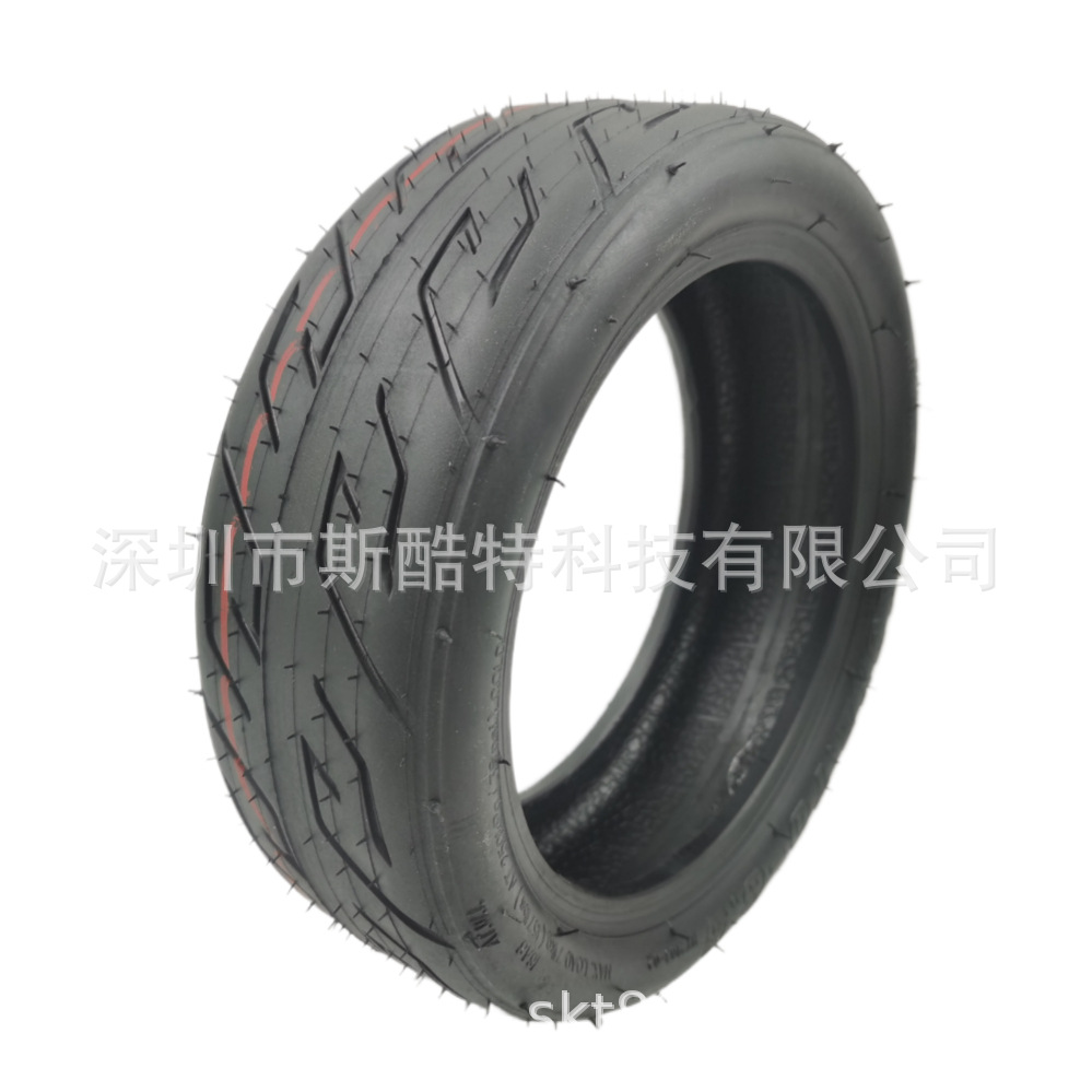 Hilop Q8 Electric Scooter 10x2.70-6.5 Tubeless Tire, Pneumatic Tire, Shock Absorber, Portable Scooter