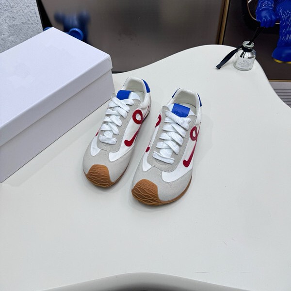 European Station 2025 New Model Luo Wei Agan Shoes Color-Blocked Flat German Training Shoes Casual Lace-Up Fashion Versatile Sneakers European Station 2025 New Model Luo Wei Agan Shoes Color-Blocked Flat German Training Shoes Casual Lace-Up Fashion Versatile Sneakers