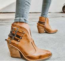 工廠歐美外貿新款女鞋 鉚釘五皮帶扣木根大碼跨境熱銷女式短