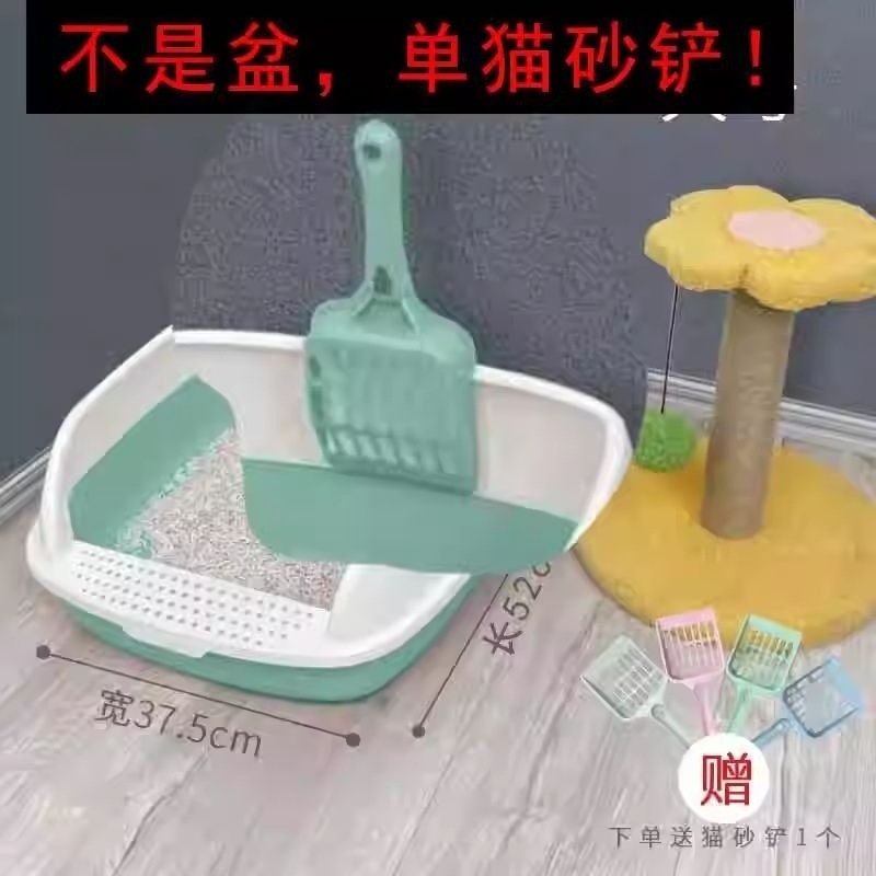 [임의의 색상] 고양이 배변 국자 1개 ★ ♜