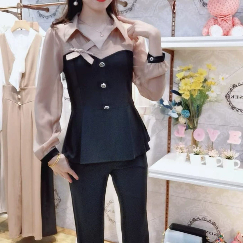 Осенний модный лонг-сейл (long-sleeve) набор, комбинезон, overall