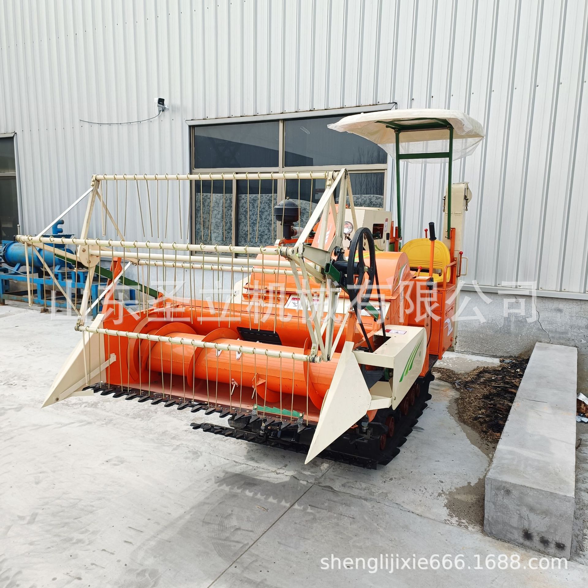 小型28马力黄豆脱粒一体机套种水稻小麦联合收割机山区农机国补