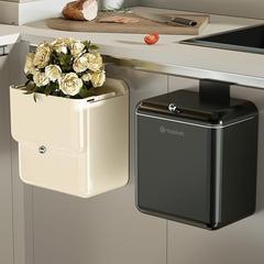 キッチンゴミ箱壁掛け式家庭用大容量蓋付きテーブル掛け式厨房余専用腰をかがめない衛生桶