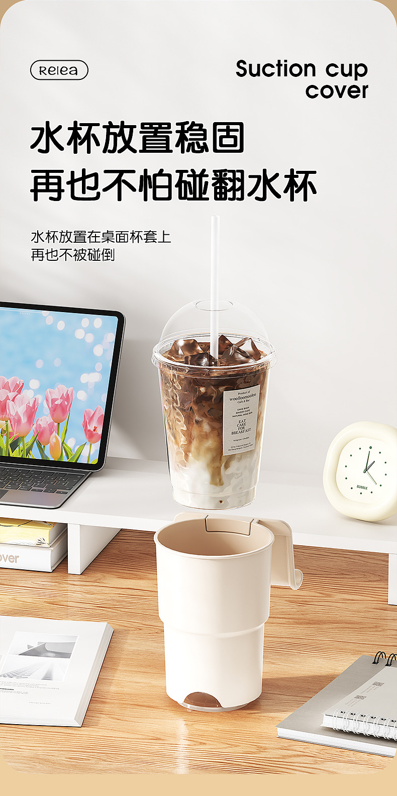 Creative Car Water Cup Holder Air Conditioner Air Outlet Beverage Holder Multi-Functional Car Seat Back Mobile Phone Holder Suction Cup Storage Rack