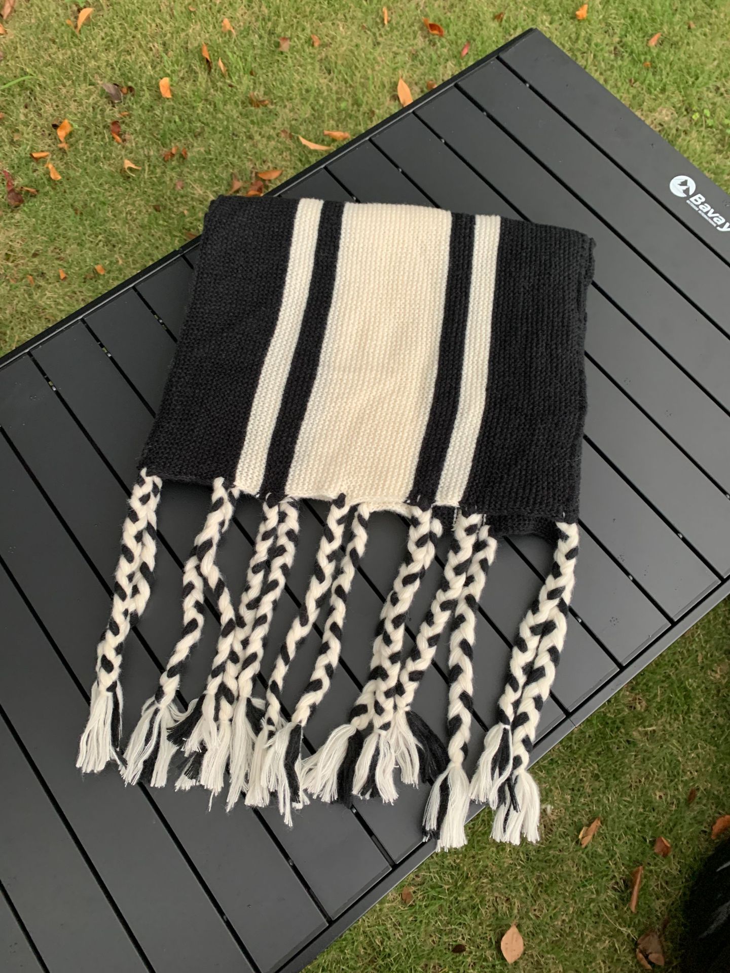Women's Korean Style Color Block Imitation Cashmere Scarf display picture 4