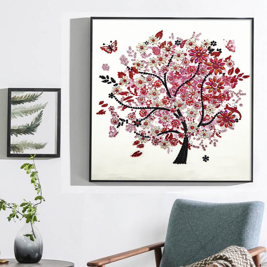 Amazonas transfronterizas pintura de diamantes diy pintura de mampostería de diamantes de forma extraña pintura de decoración de la sala de estar pintura de decoración de la sala de estar