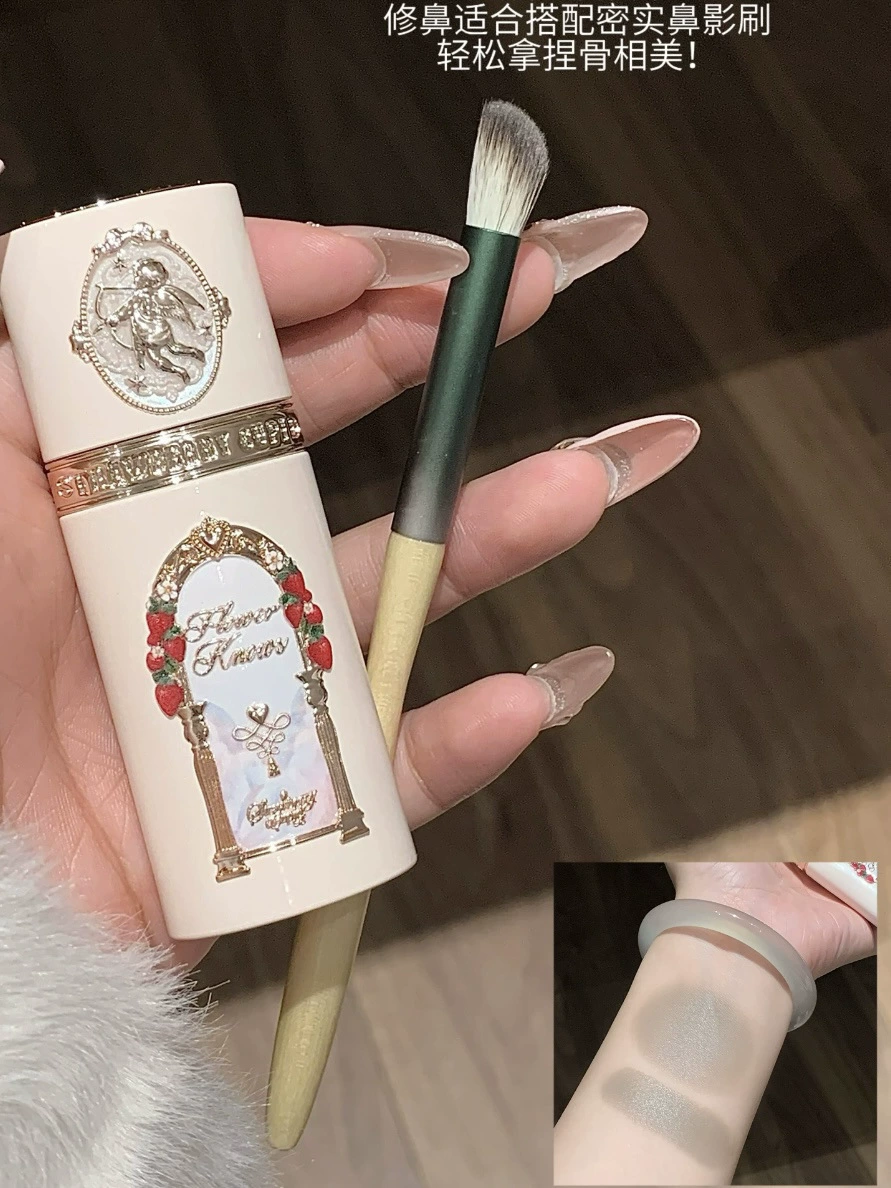 Клубничный крем для губ, румяна для лица, духи, гуашь, компактная пудра, бальзам, подвеска, коробка для хранения