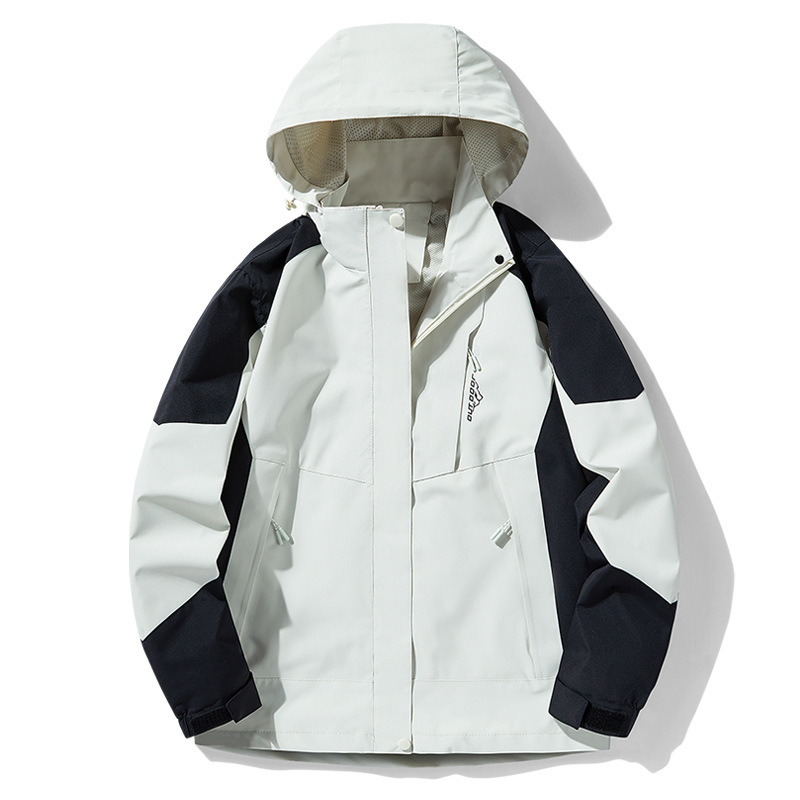 HS-1818D (라이너가없는 싱글 코트) 아이보리 화이트 여성