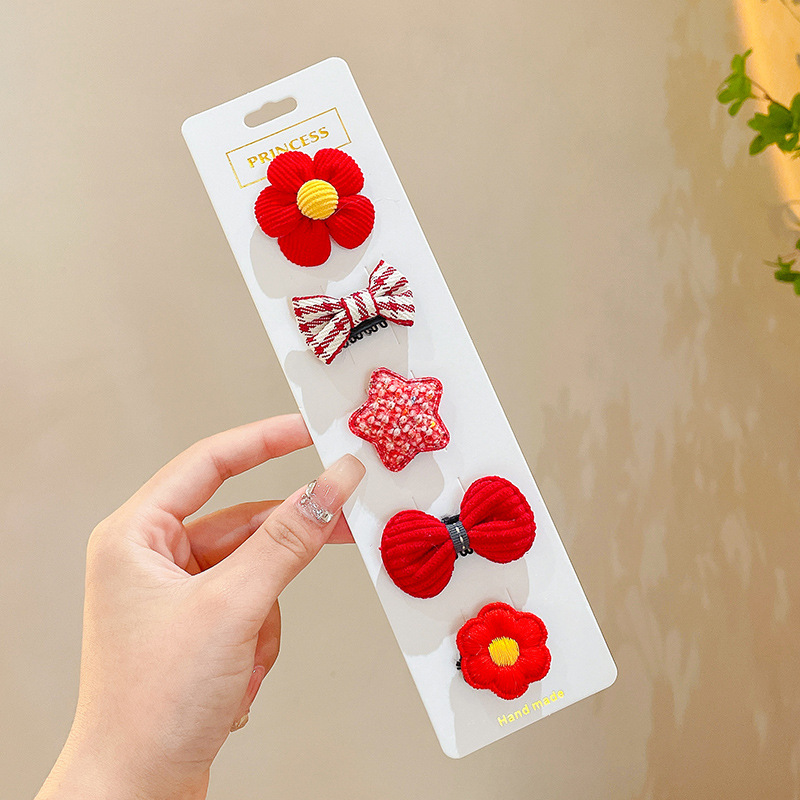 Lindo bebé fetal clip de pelo accesorios para el cabello bebé no duele el pelo horquilla volumen del pelo del bebé menos sudor clip de los niños tocado