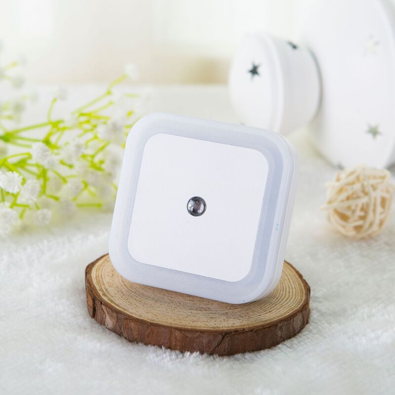 Cross-Border Square Halo Led Plug-In Light Control Gift Night Light Amazon Sensor Light Us Standard Cross-Border Square Halo Led Plug-In Light Control Gift Night Light Amazon Sensor Light Us Standard