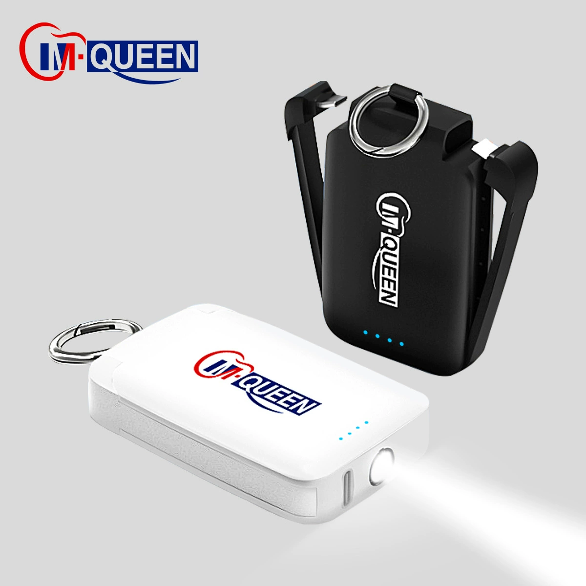 Новый мини-портативный аккумулятор-брелок 2000 мАч с LED-подсветкой для улицы, креативный портативный подарок, лучший выбор